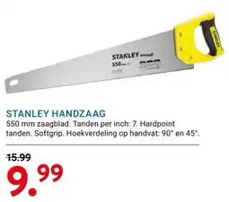 Kluswijs STANLEY HANDZAAG aanbieding