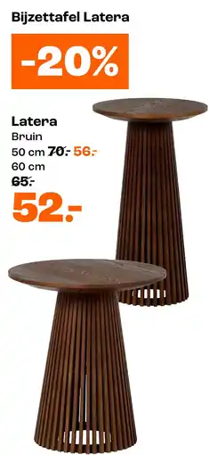 Kwantum Bijzettafel Latera aanbieding