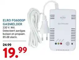 Kluswijs ELRO FG6000P GASMELDER aanbieding