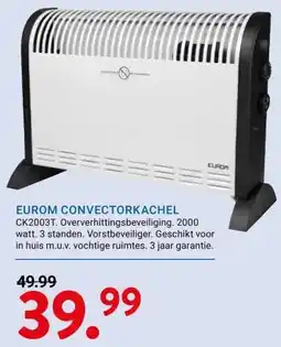 Kluswijs EUROM CONVECTORKACHEL aanbieding