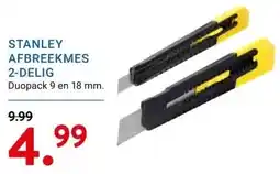 Kluswijs STANLEY AFBREEKMES aanbieding
