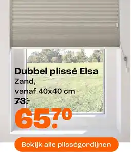 Kwantum Dubbel plissé Elsa aanbieding