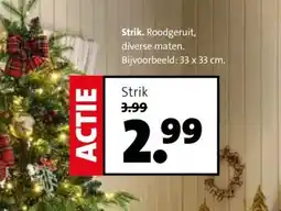 Intratuin Strik. roodgeruit, aanbieding