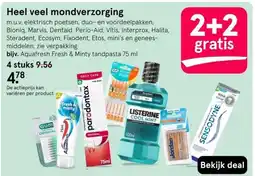 Etos Heel veel mondverzorging aanbieding