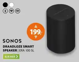 Expert Sonos Draadloze Smart Speaker Era 100 SL aanbieding