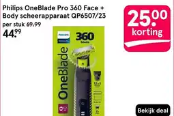 Etos Philips OneBlade Pro 360 Face aanbieding