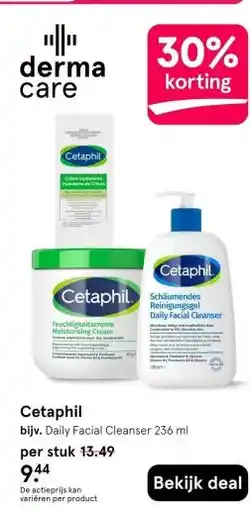 Etos Cetaphil aanbieding
