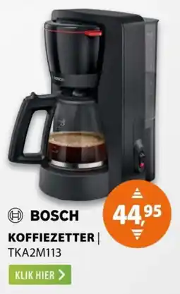 Expert Bosch Koffiezetter TKA2M113 aanbieding