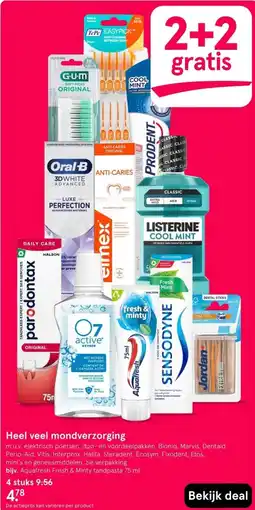 Etos Heel veel mondverzorging aanbieding