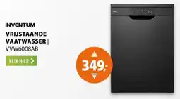 Expert Inventum Vrijstaande Vaatwasser VVW6008AB aanbieding