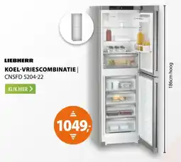 Expert Liebherr Koel-Vriescombinatie CNSFD 5204-22 aanbieding