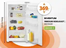 Expert Inventum Inbouw Koelkast IKK1022D aanbieding