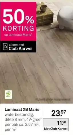 Karwei Laminaat xb maris aanbieding