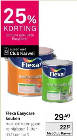 Karwei Flexa Easycare keuken aanbieding