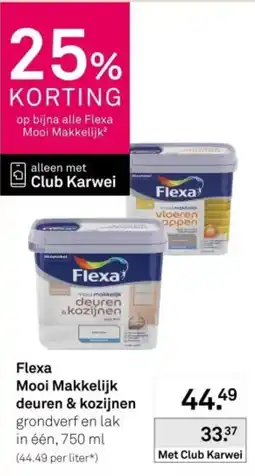 Karwei Flexa Mooi Makkelijk deuren & kozijnen aanbieding