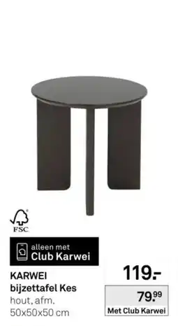 Karwei karwei bijzettafel kes aanbieding