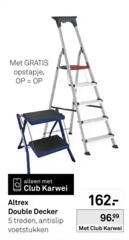 Karwei Altrex Double Decker aanbieding