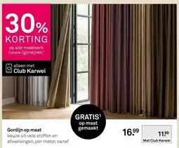 Karwei Gordijn op maat aanbieding