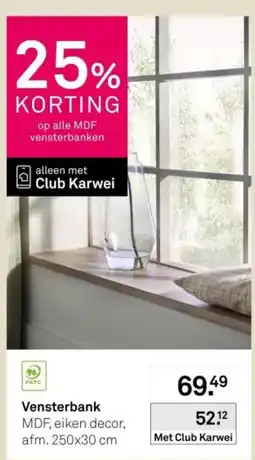 Karwei Karwei vensterbank aanbieding