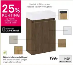 Karwei Atlantic toiletmeubel Imani aanbieding