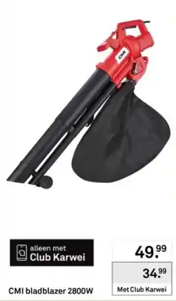 Karwei CMI bladblazer 2800W aanbieding