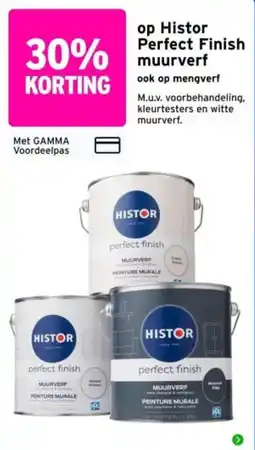 GAMMA Histor perfect finish muurverf aanbieding