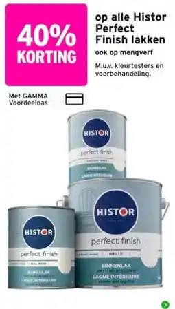 GAMMA histor perfect finish lakken aanbieding