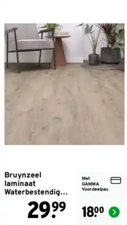 GAMMA Bruynzeel laminaat aanbieding