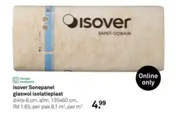 Karwei Isover Sonepanel aanbieding