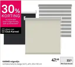 Karwei KARWEI rol gordijn aanbieding