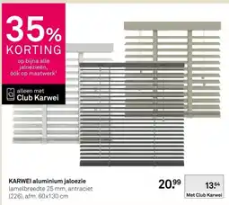 Karwei KARWEI aluminium jaloezie aanbieding