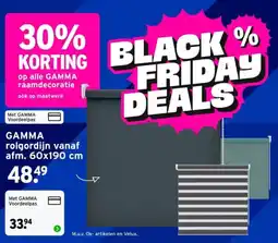 GAMMA gamma rol gordijn aanbieding