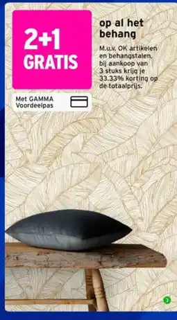 GAMMA Gamma behang aanbieding