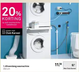 Karwei Afvoerslang wasmachine aanbieding