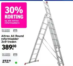 GAMMA Altrex All Round reformladder aanbieding