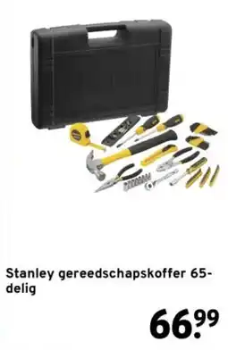 GAMMA Stanley gereedschapskoffer aanbieding