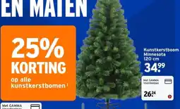 GAMMA Kunstkerstboom Minnesota aanbieding