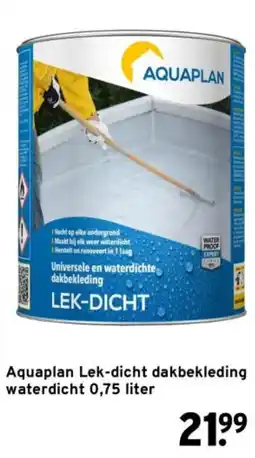 GAMMA Aquaplan Lek-dicht dakbekleding aanbieding