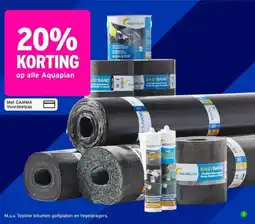 GAMMA Aquaplan aanbieding