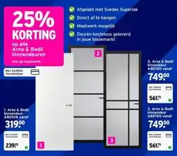 GAMMA Arne & Bodil binnendeuren aanbieding