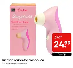 HEMA hematoys tompouce luchtdruk vibrator aanbieding