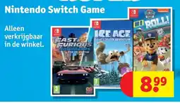 Kruidvat Nintendo Switch Game aanbieding