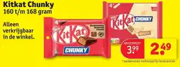 Kruidvat Kitkat Chunky aanbieding