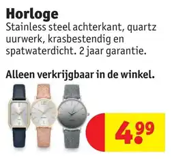 Kruidvat Horloge aanbieding