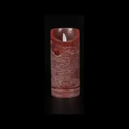 Pets Place Anna's Collection Stompkaars LED - Kerstversiering - Rood Ø9x16 cm aanbieding