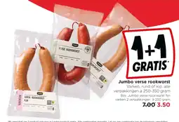 Jumbo Jumbo Verse Rookworst aanbieding