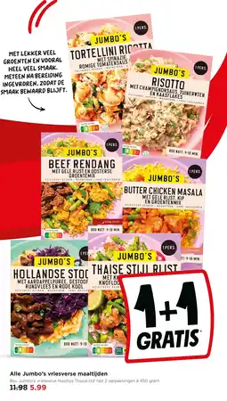 Jumbo Alle Jumbo's Vriesverse Maaltijden aanbieding