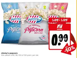 Jumbo Jimmy's Popcorn aanbieding