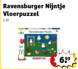 Kruidvat Ravensburger Nijntje Vloerpuzzel aanbieding