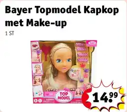 Kruidvat Bayer Topmodel Kapkop met Make-up aanbieding